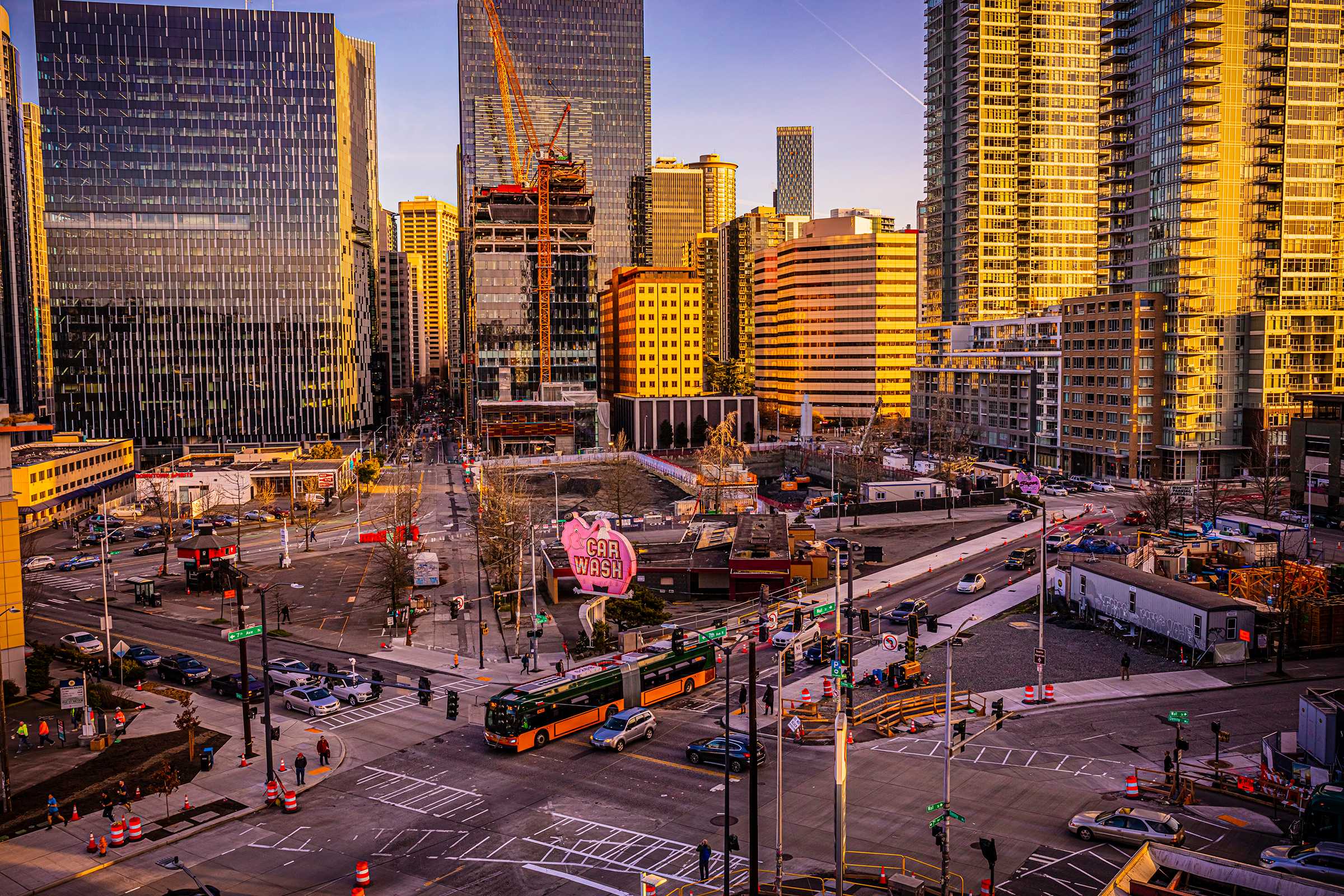 Downtown Seattle's Denny Triangle